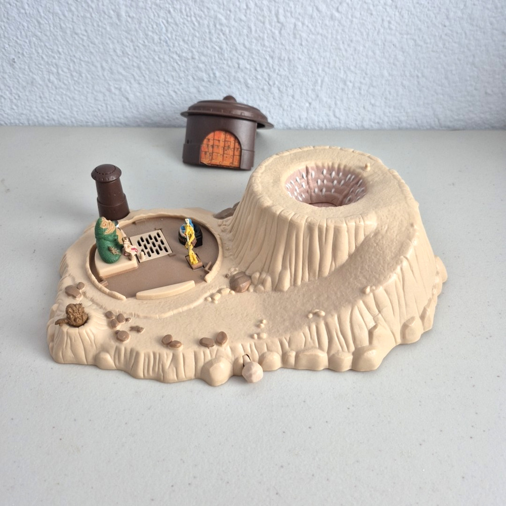 Star Wars Micro Machines Planet Tatoonie 1995 Galoob Desert Skiff Incomplete